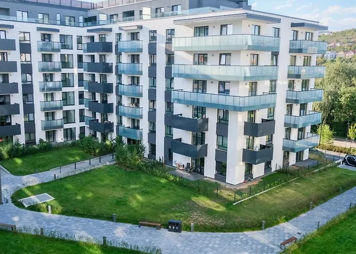 Apartmán Modern 2-room Apartment, Free Underground Parking Kluž